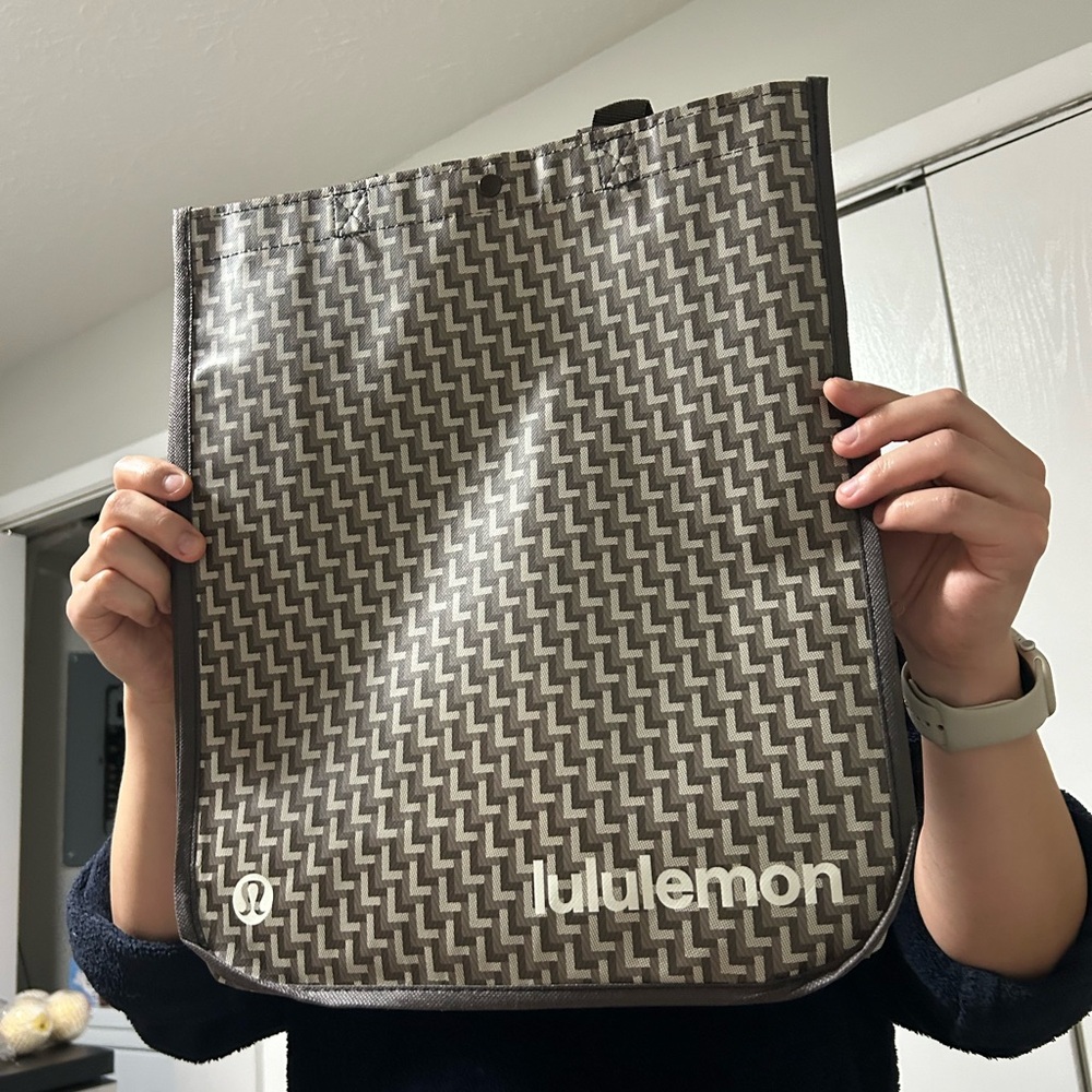 Lululemon Gray Tote Bag